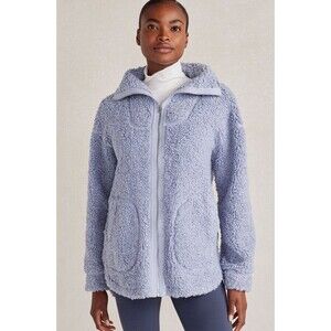 Haven Well Within Lagan Cozy Piled Fleece Zip Front With Pockets Jacket Size Med